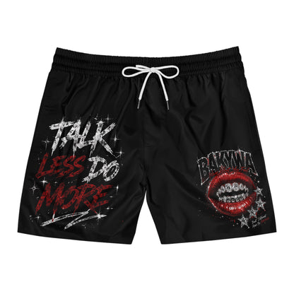 BAKYWA Lip Grill Graphic Shorts