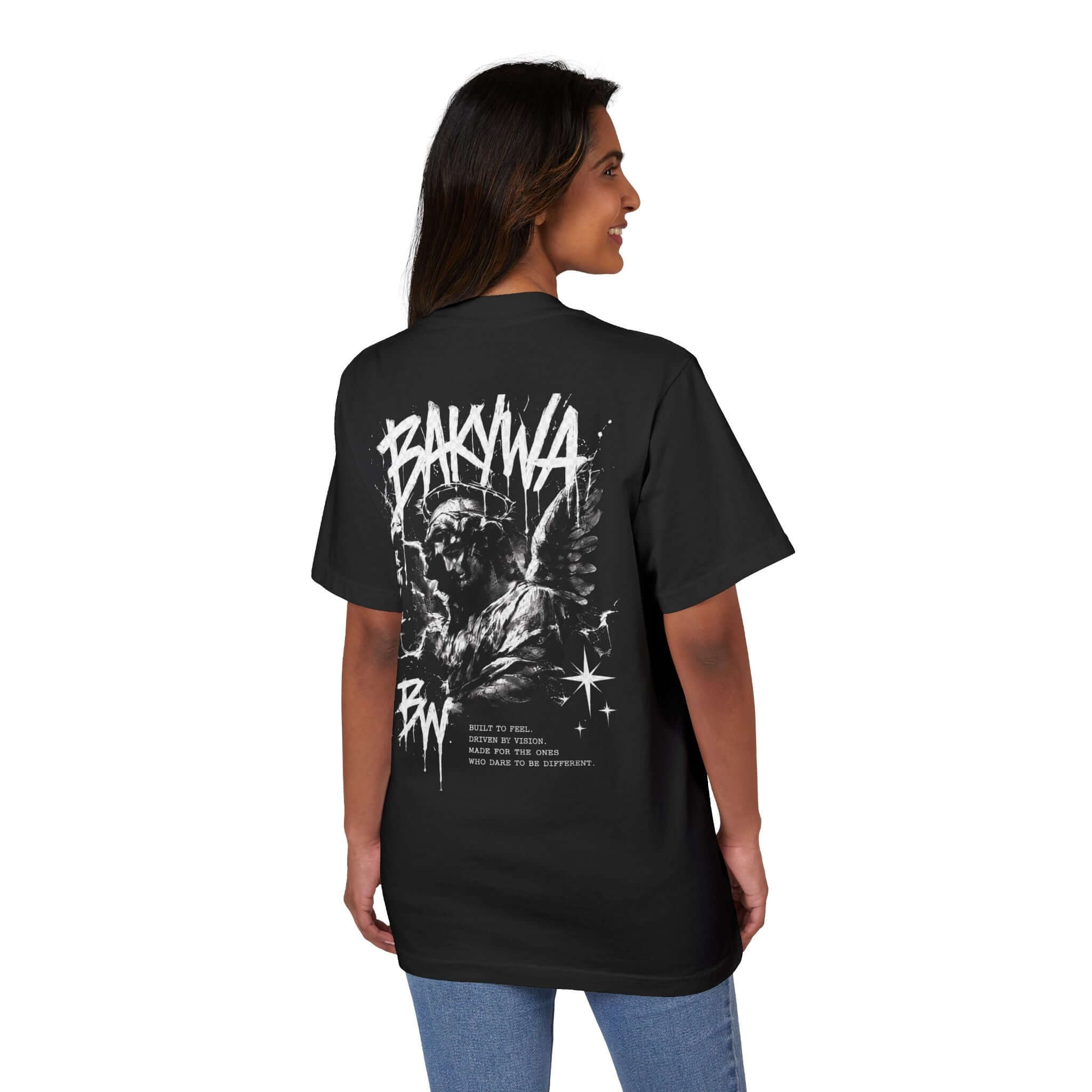 BAKYWA DIVINE STATIC TEE BAKYWA DIVINE STATIC TEE