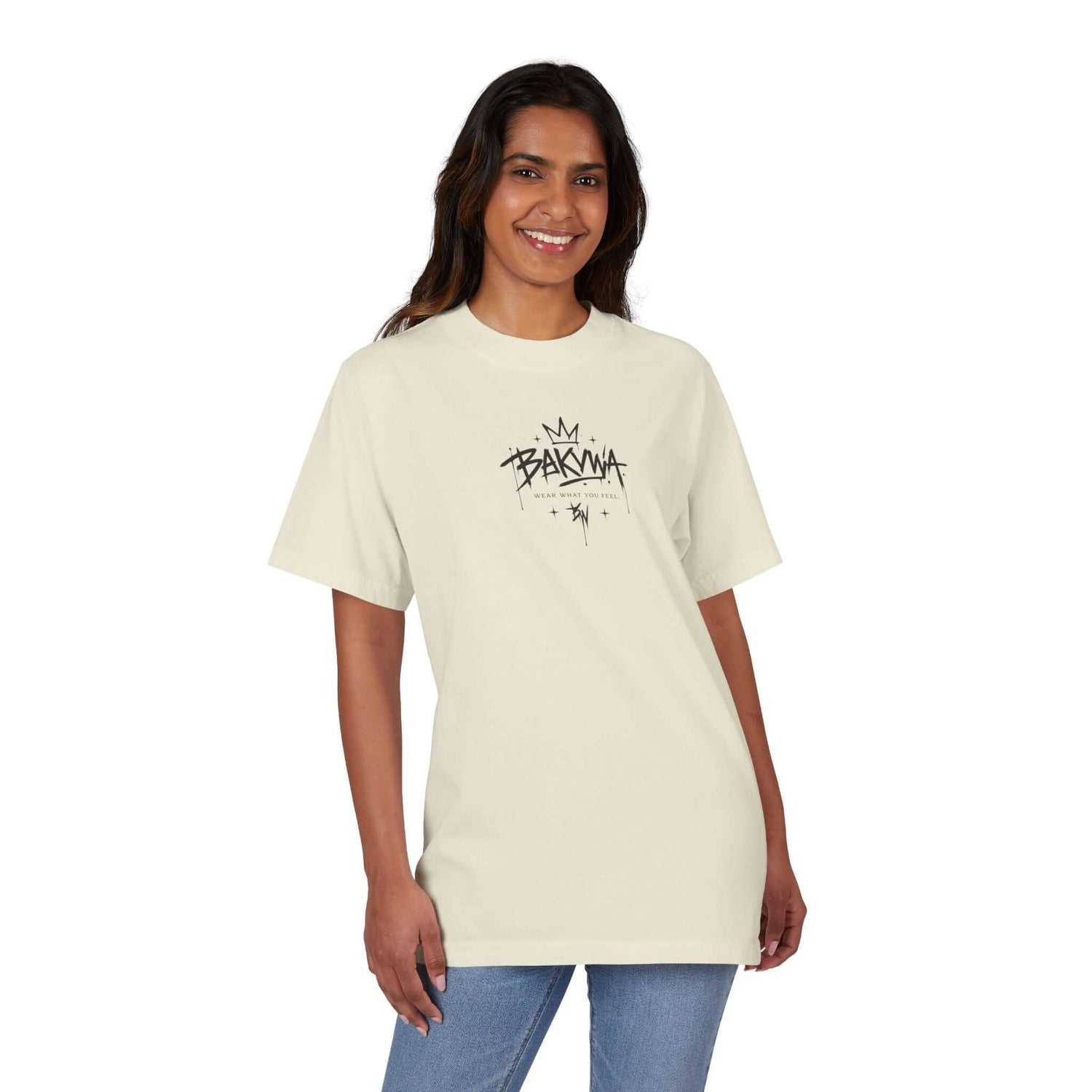 BAKYWA DIVINE STATIC TEE BAKYWA DIVINE STATIC TEE