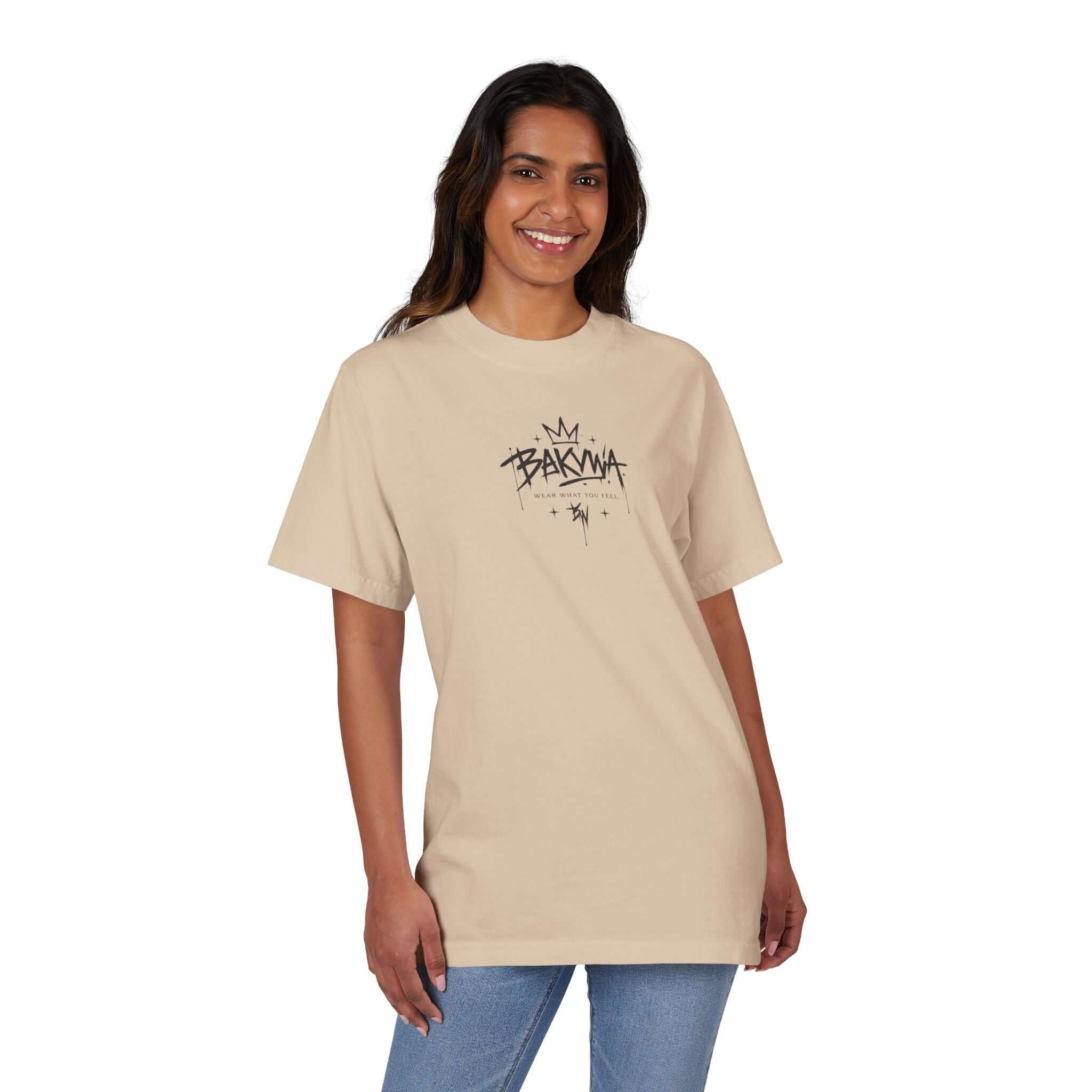 BAKYWA DIVINE STATIC TEE BAKYWA DIVINE STATIC TEE
