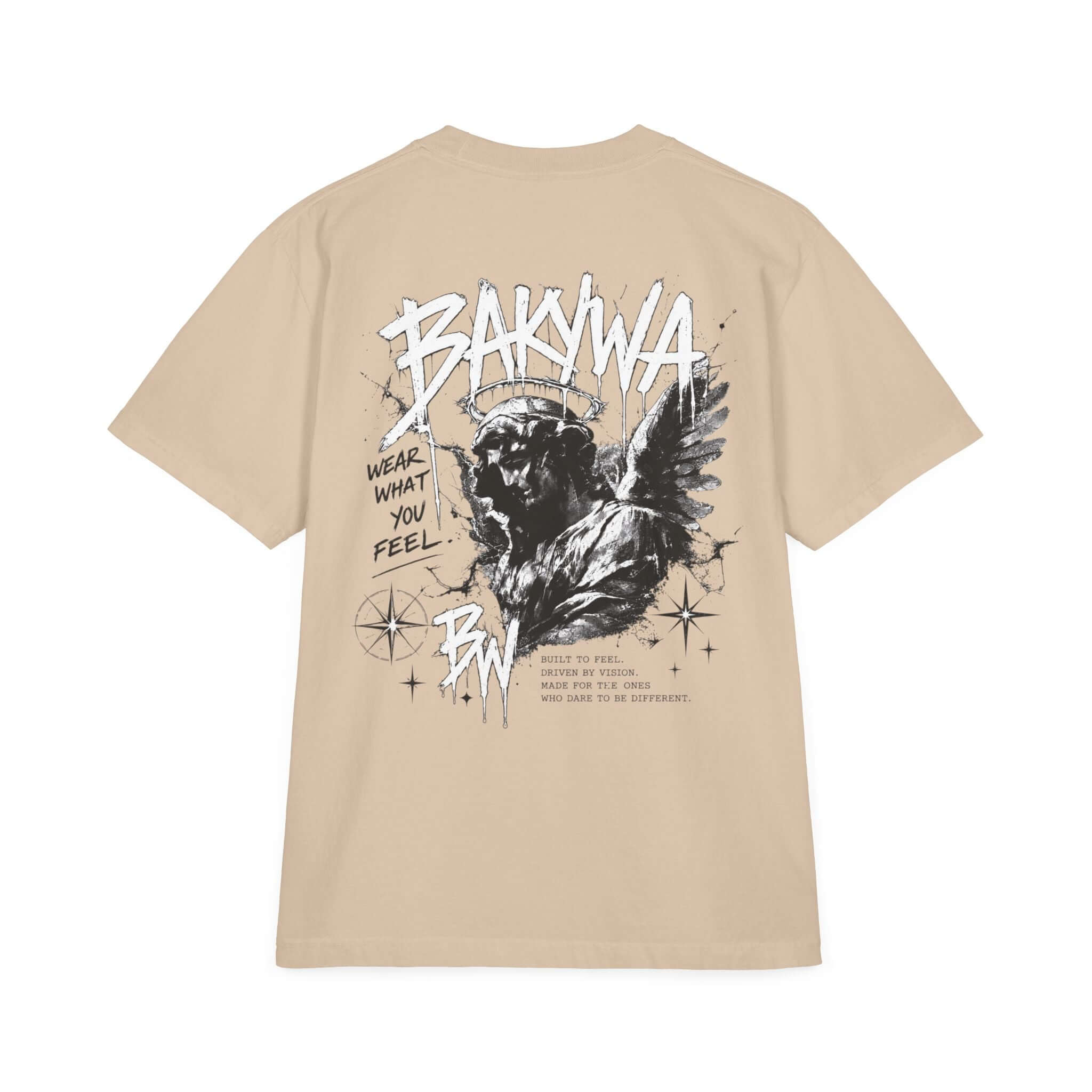 BAKYWA DIVINE STATIC TEE BAKYWA DIVINE STATIC TEE