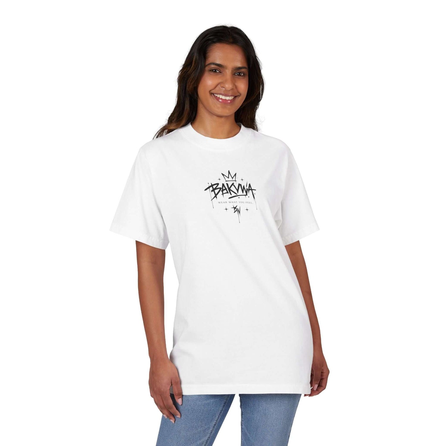 BAKYWA DIVINE STATIC TEE BAKYWA DIVINE STATIC TEE