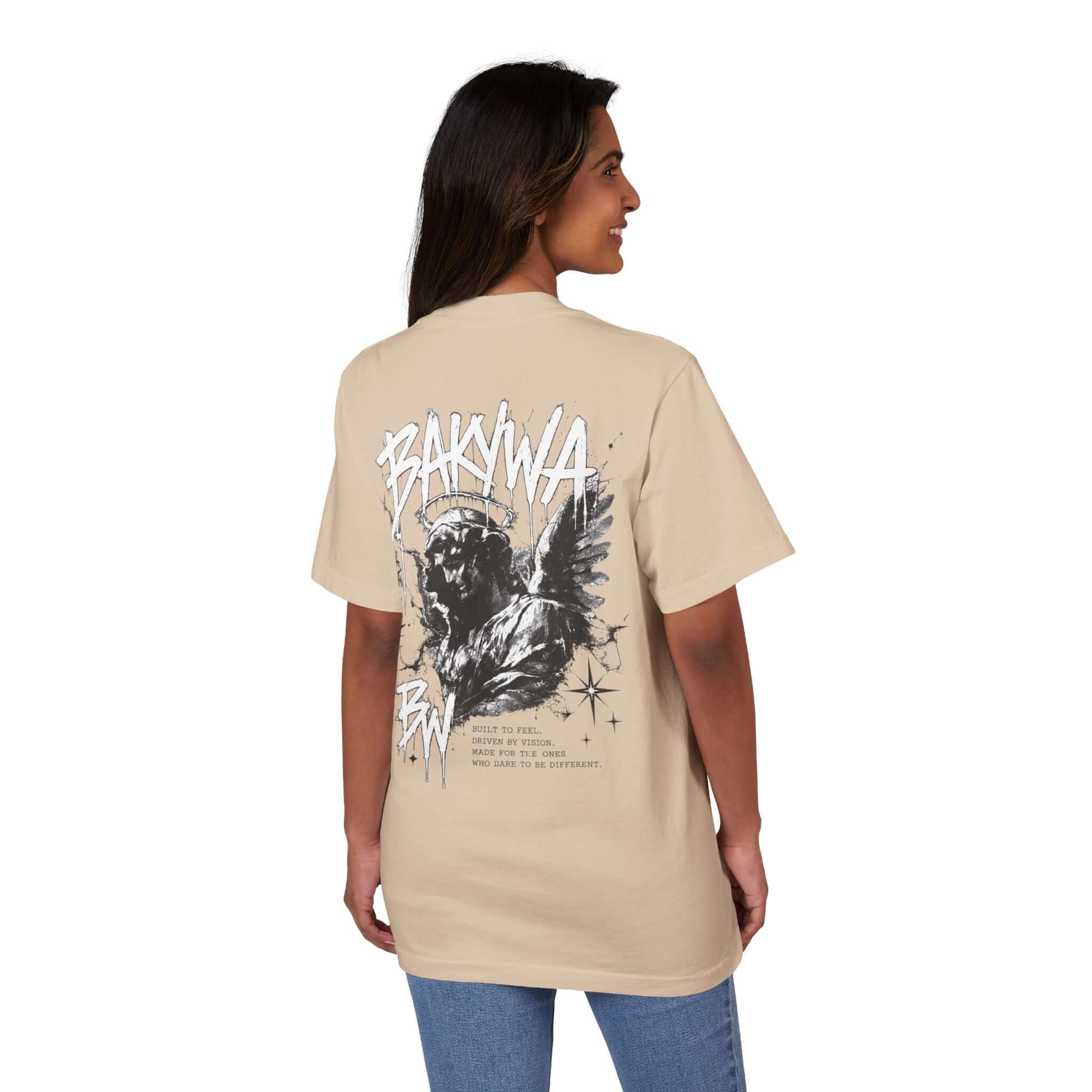 BAKYWA DIVINE STATIC TEE BAKYWA DIVINE STATIC TEE