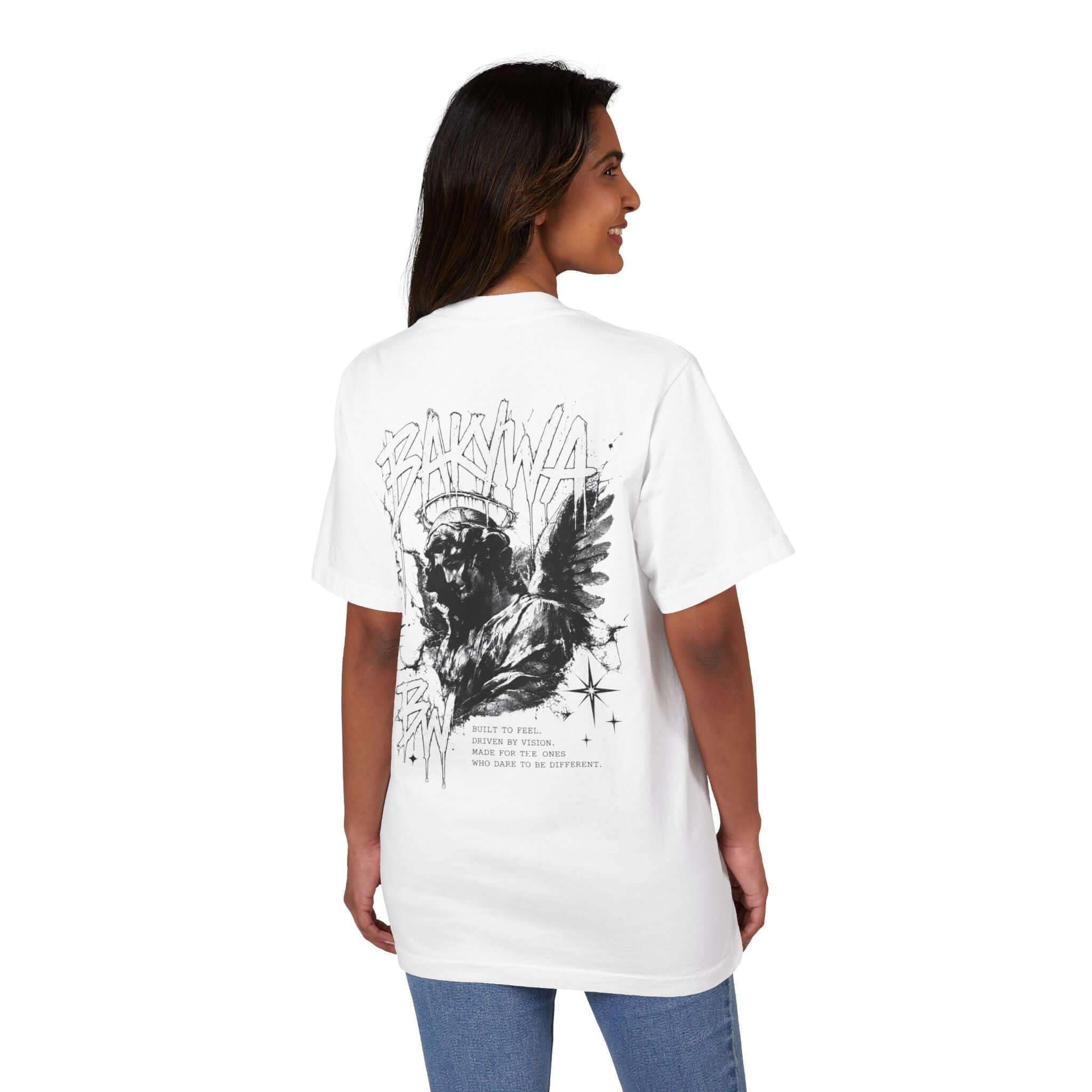 BAKYWA DIVINE STATIC TEE BAKYWA DIVINE STATIC TEE