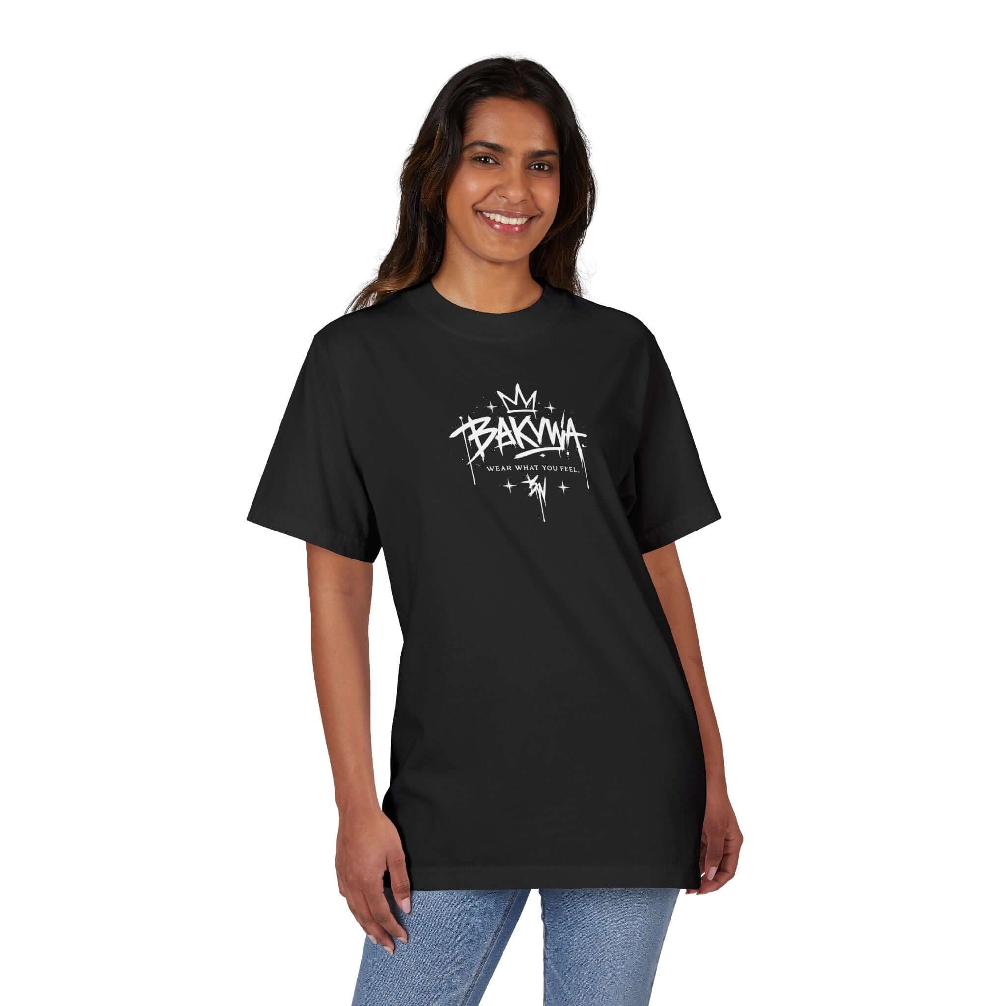 BAKYWA DIVINE STATIC TEE BAKYWA DIVINE STATIC TEE