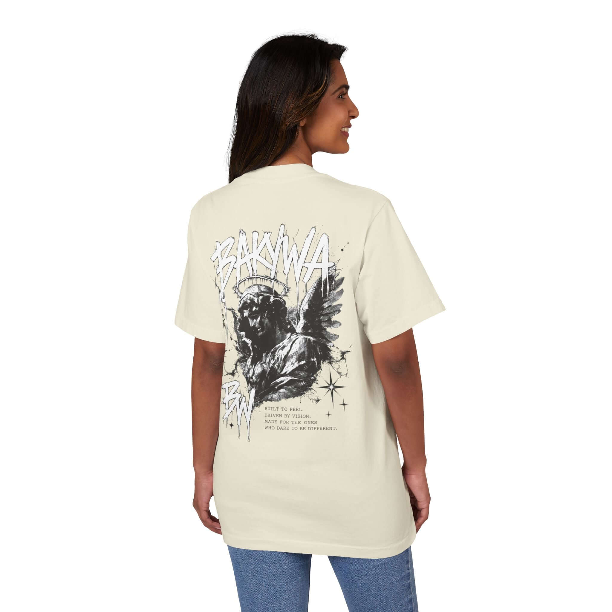 BAKYWA DIVINE STATIC TEE BAKYWA DIVINE STATIC TEE